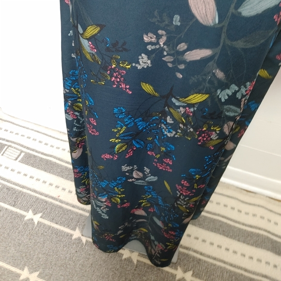 Banana Republic floral maxi dress size 14 - Picture 9 of 13